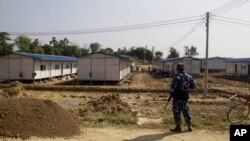 ရိုဟင်ဂျာတွေနေရပ်ပြန်လာရေးအတွက် ဆောက်ထားသော စခန်းများ