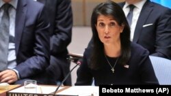 Duta Besar Amerika untuk PBB Nikki Haley 