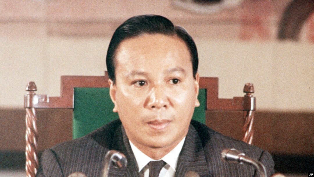 Cố Tổng thống Nguyễn Văn Thiệu của Việt Nam Cộng hòa, năm 1970.