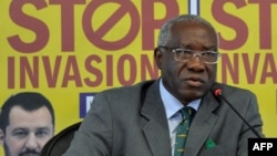 Le sénateur Tony Iwobi, à Milan, en Italie, le 10 janvier 2014.