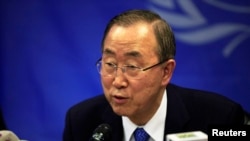  Ban Ki-moon, sakataren Majalisar Dinkin Duniya