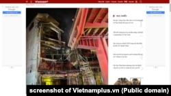 Vietnam+ đưa tin về vụ đốt quán ở đường Phạm Văn Đồng, Hà Nội, làm 11 người chết; 18/12/2024.