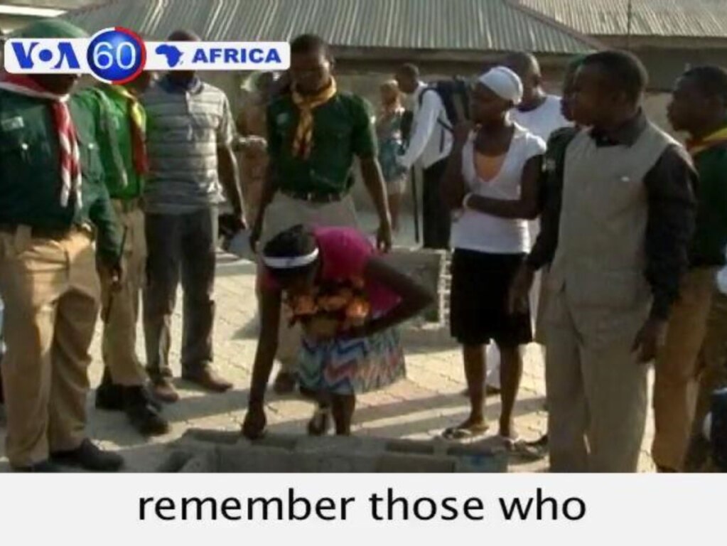 Memorial service held for four UN workers who died in South Sudan when their plane was shot down.