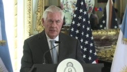 Venezuela reacciona ante gira de Tillerson