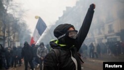 Париж, Франция. 5 декабря 2019 г.