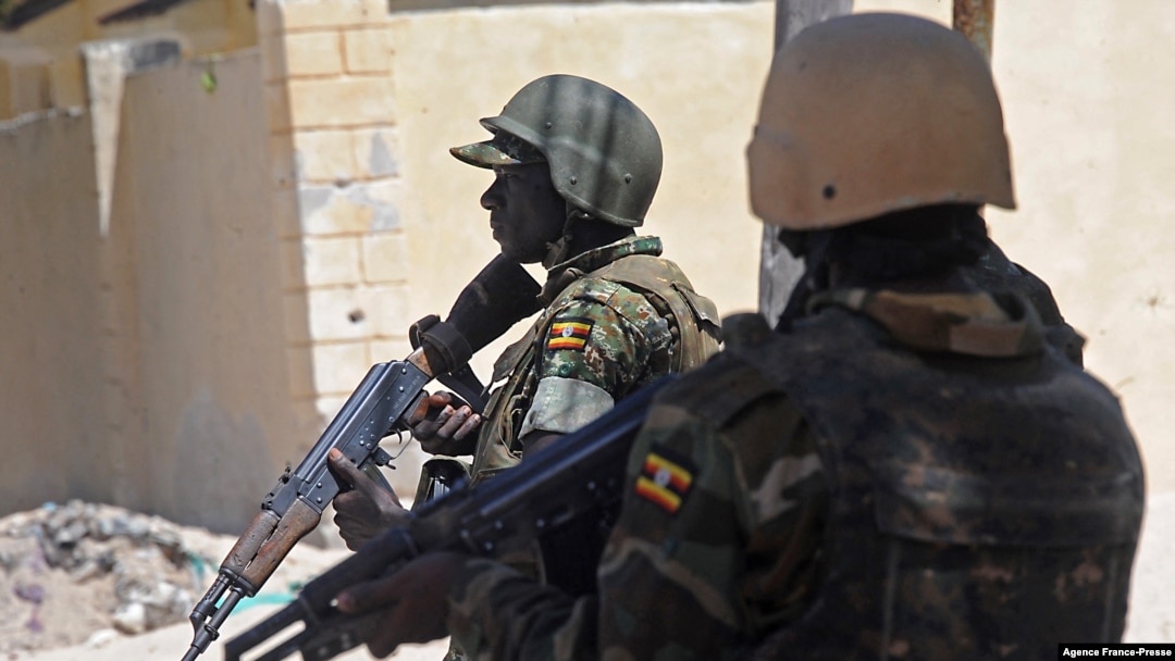 Abasirikare ba AMISOM bakomoka muri Uganda.
