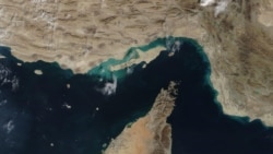 2020년 12월 2일, NASA 테라(Terra) 위성에 탑재된 모디스가 촬영한 호르무즈 해협.