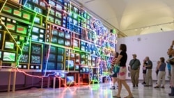 Nam June Paik's "Electronic Superhighway"