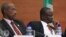 Lead South Sudan peace talks mediator Seyoum Mesfin (l) and Taban Deng Gai, the lead negotiator for Riek Machar's armed opposition group at an earlier round of the IGAD-led talks.