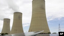 Cooling towers at Eskom's coal-powered Lethabo power station near Sasolburg, South Africa (file photo).