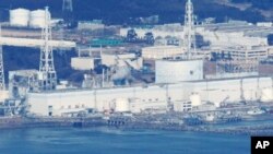 鸟瞰引发核危机的福岛核电站