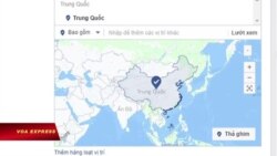 VN phản đối bản đồ Facebook ‘trao’ Trường Sa, Hoàng Sa cho TQ