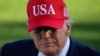 US President Donald Trump speaks to reporters after arriving aboard the Marine One helicopter on his South Lawn helipad at the White House in Washington, D.C., US, October 6, 2026.