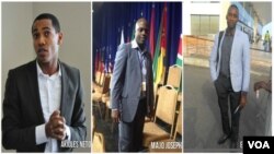 Participantes Yali - Akiules Neto, Majo Joseph e Edmar Nhaga