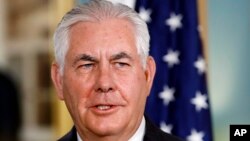 Ngoại trưởng Mỹ Rex Tillerson.