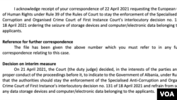 Court Image Albania