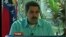 Television image shows Venezuelan Foreign Minister and Vice
President Nicolas Maduro during an interview in Havana, Jan. 1, 2013.