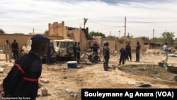 Après un attentat à Gao, au Mali, le 13 novembre 2018. (VOA/Souleymane Ag Anara)