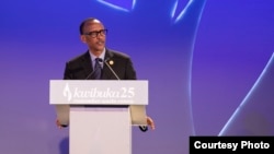 Le président Paul Kagame.