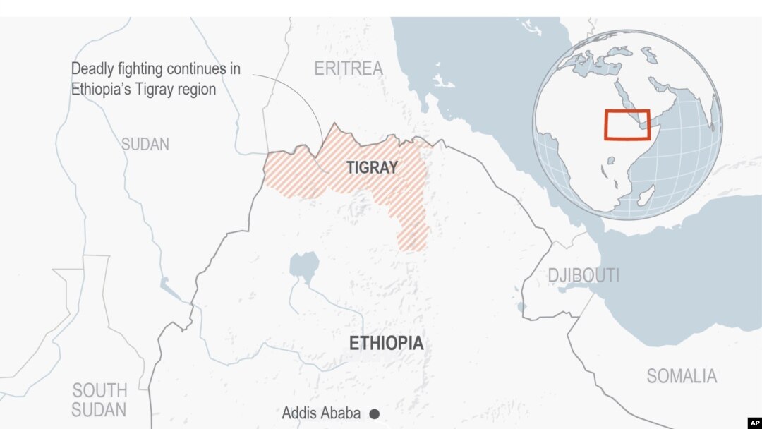 Intara ya Tigre Ihanganye n'ingabo za Etiyopiya 