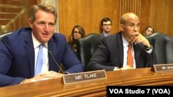 U.S. Senators Jeff Flake and Cory Booker - Hearing on Zimbabwe