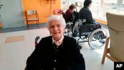 Virus Outbreak Italy Centenarian Survivor