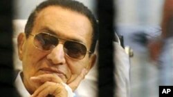 前埃及總統穆巴拉克(資料圖片)