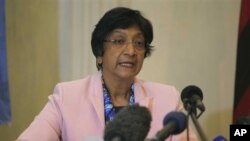 Komisaris Tinggi PBB untuk HAM, Navi Pillay, mengutuk terulangnya serangan oleh Boko Haram pada tempat-tempat ibadah dan kebebasan beragama di Nigeria (foto: Dok.). . 