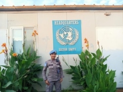 Briptu Tika Nur Pratiwi, SS., Polisi wanita/personil UNMISS (United Nation Missions in South Sudan).