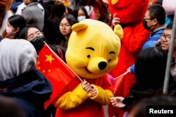 FILE PHOTO: Screening of "Winnie the Pooh" horror film cancelled in Hong Kong