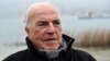 FILE - Former German chancellor Helmut Kohl on the shore of Lake Tegernsee in Bad Wiessee, southern Germany, April 5, 2013.