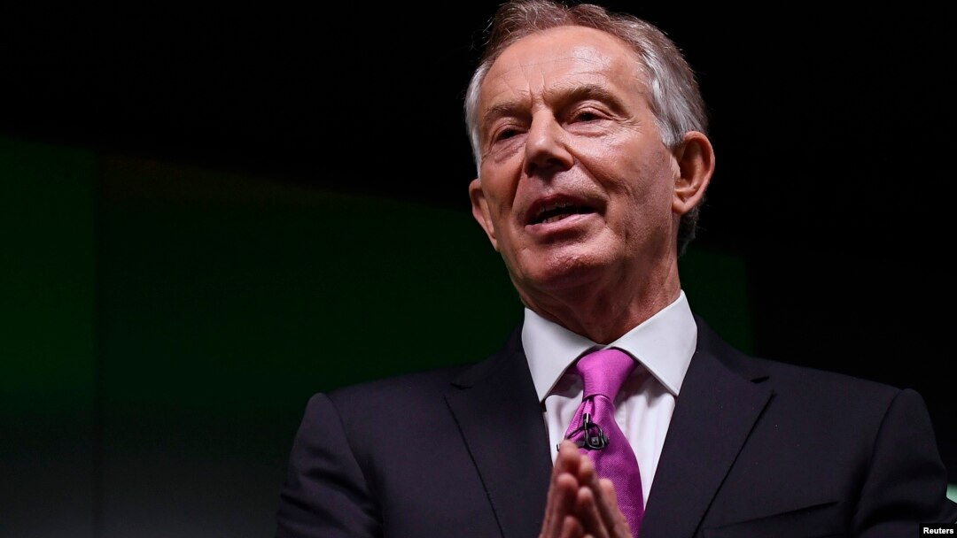 Mantan Perdana Menteri Inggris, Tony Blair (foto: dok). 