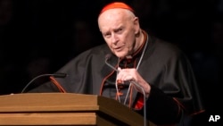 Mantan Uskup Agung Washington, Kardinal Theodore McCarrick (foto: dok). 