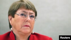 Komisaris Tinggi PBB untuk HAM, Michelle Bachelet 