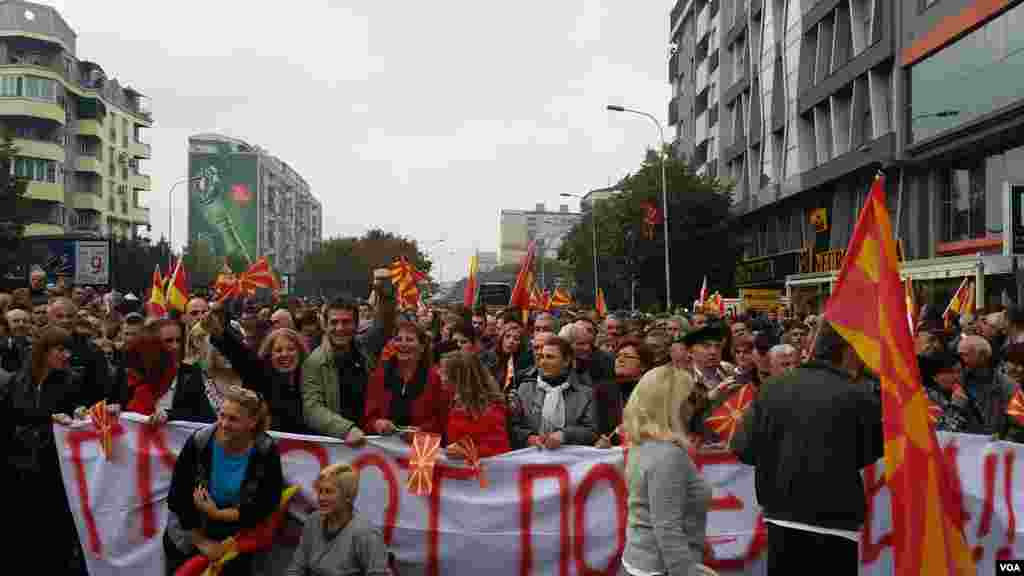 Граѓански марш во Скопје