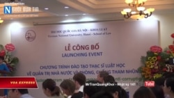 Tranh cãi chuyện đào tạo thạc sĩ chống tham nhũng