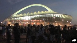 A 2010 World Cup stadium in South Africa