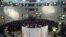 Hundreds of members of Delta Sigma Theta have paid tribute to their soror, Aretha Franklin at the Charles H. Wright Museum of African American History, Tuesday, Aug. 28, 2018, in Detroit. 