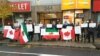تجمع گروهی از فعالان سیاسی ایرانی در کانادا در حمایت از طرح اس-۲۱۹: سپاه را تحریم کنید