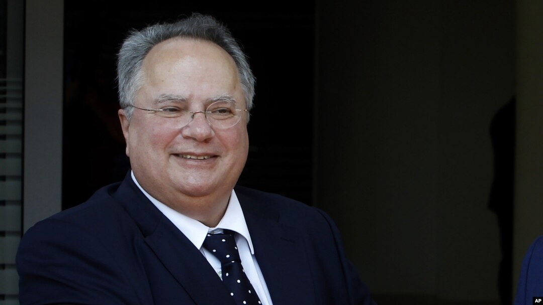 Menteri Luar Negeri Yunani, Nikos Kotzias (Foto: dok).