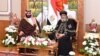 Saudi Crown Prince Visits Cairo Coptic Cathedral, Meets Pope