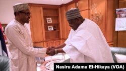 Ganawar Shugaba Muhammadu Buhari Da Sanata Saidu Umar Kumo