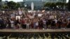 Thousands in Spain Protest Mask Law