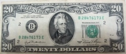 Uang kertas $20
