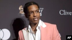 Archivo - El rapero estadounidense A$AP Rocky en la gala previa a los premios Grammy en Beverly Hills, California, el 9 de febrero de 2019.