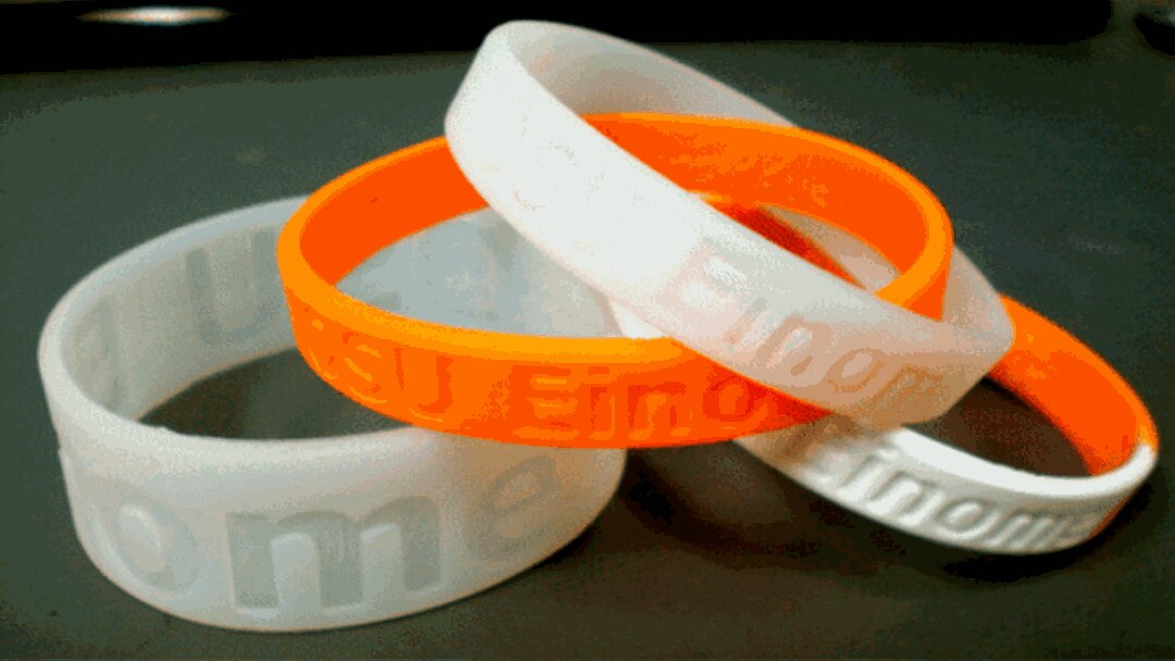 Los nuevos brazaletes utilizados por los investigadores (Foto: Steve O´Connell, Universidad de Oregón)