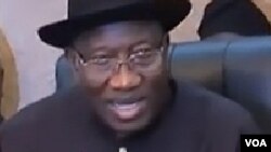 Shugaban Najeriya Goodluck Jonathan.