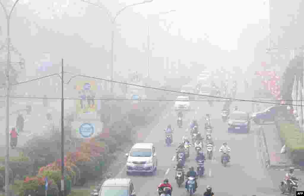 بحران آلودگی هوا در اندونزی پس از آتش سوزی های جنگلی اخیر در آن کشور