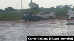 Chuvas em Talatona. Luanda, Angola