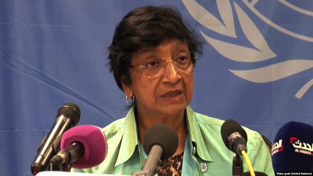 Komisaris HAM PBB Navi Pillay mengecam penembakan atas pesawat Malaysia Airlines MH17 di Ukraina (foto: dok).